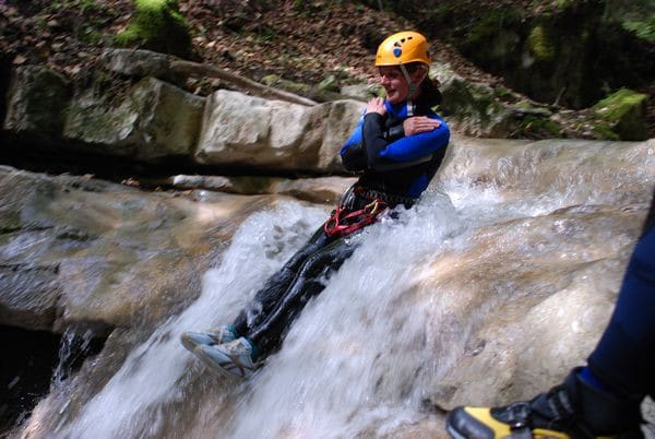 Canyoning evg evjf toboggan