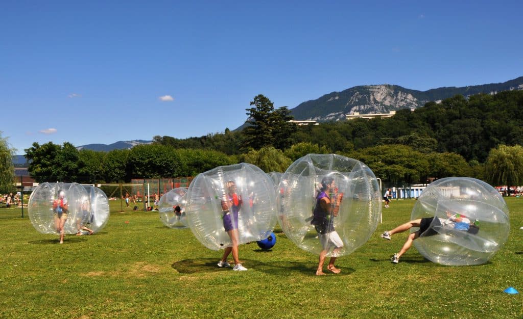 bubble foot slide